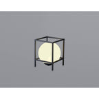 M7611 Desigual Medium Table Lamp 1 Light Matt Black