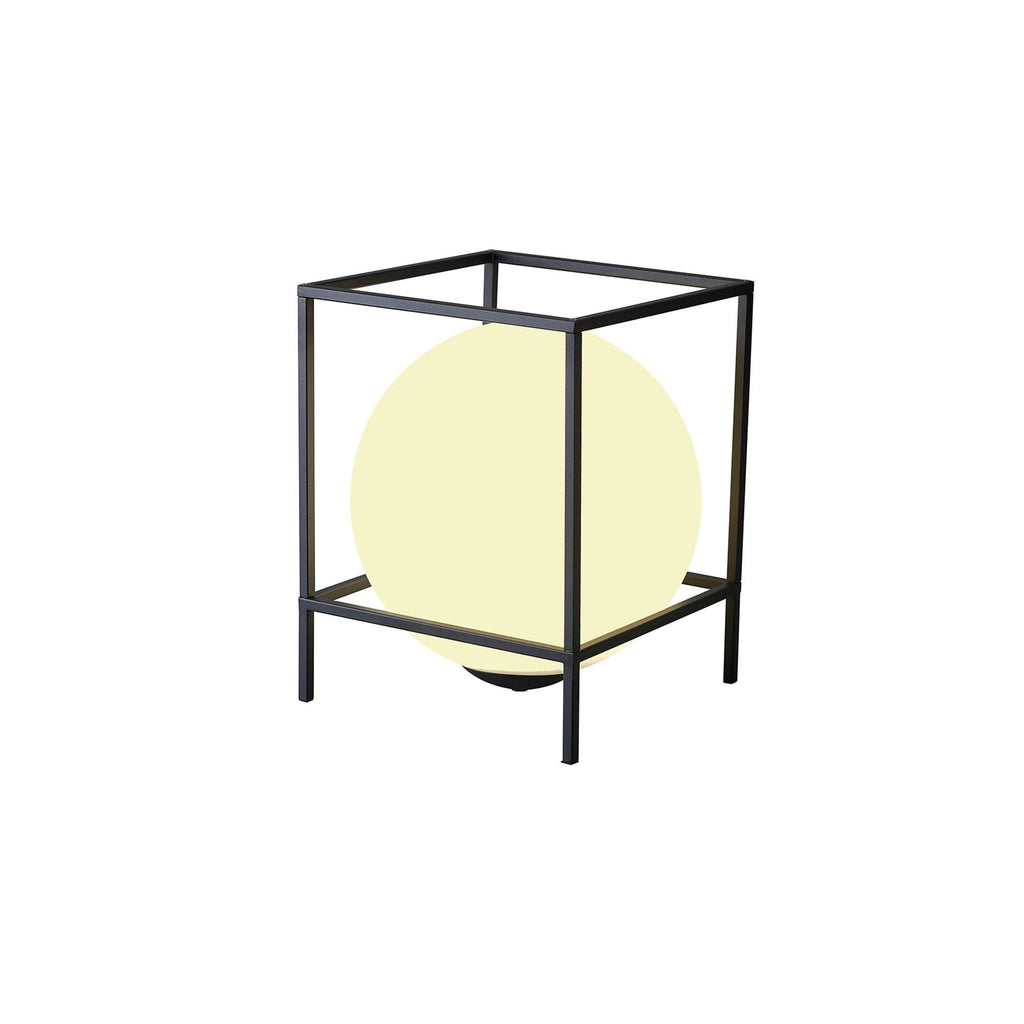 M7610 Desigual Large Table Lamp 1 Light Matt Black