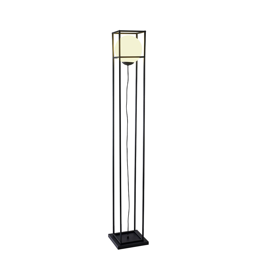 M7614 Desigual Small Floor Lamp 1 Light Matt Black
