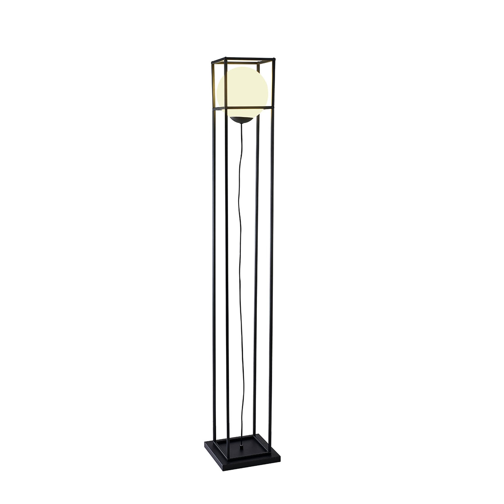 M7614 Desigual Small Floor Lamp 1 Light Matt Black