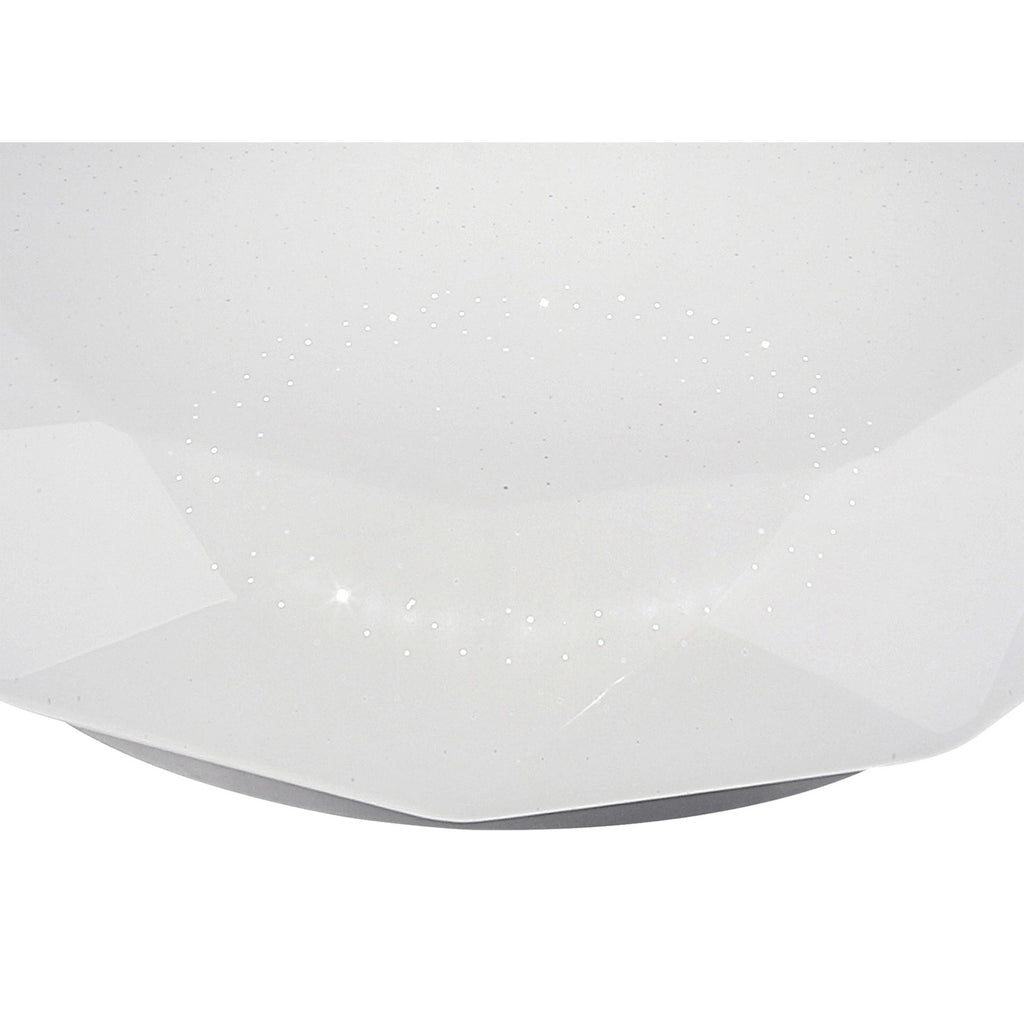 M5974 Diamante Smart Ceiling 56W LED Remote Control White