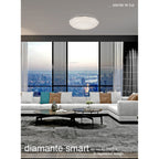 M5975 Diamante Smart Ceiling 40W LED Remote Control White