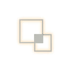 M7501 Double Ceiling / Wall Lamp 48W LED White