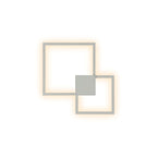 M7502 Double Ceiling / Wall Lamp Dimmable 48W LED White