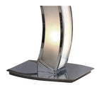 M8392/1 Duna GU10 Floor Lamp 6 Light Polished Chrome/White Acrylic