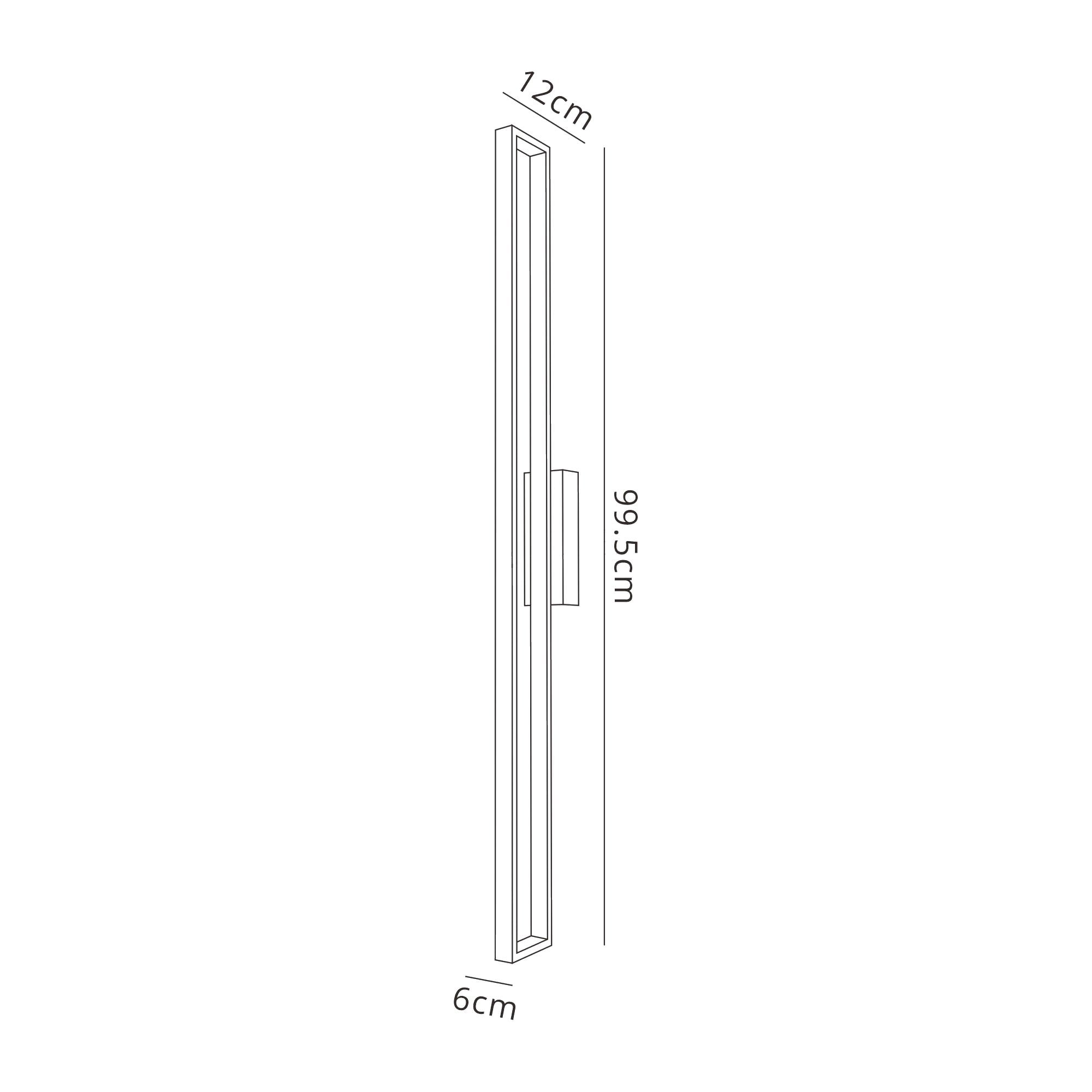 M7199 Durban Wall Lamp 30W LED White
