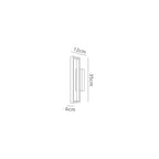 M7197 Durban Wall Lamp 10W LED White