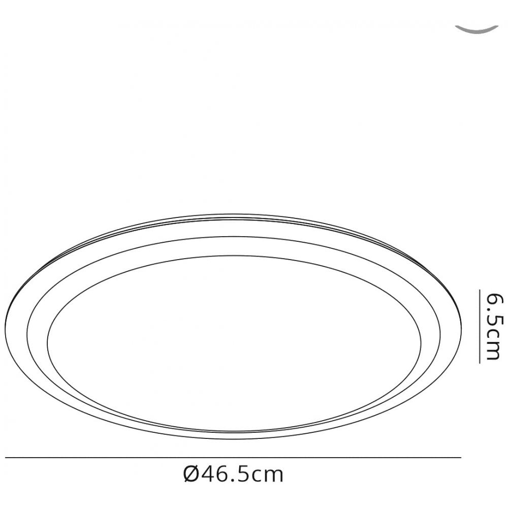 M5950 Edge Smart Ceiling 56W LED Remote Control