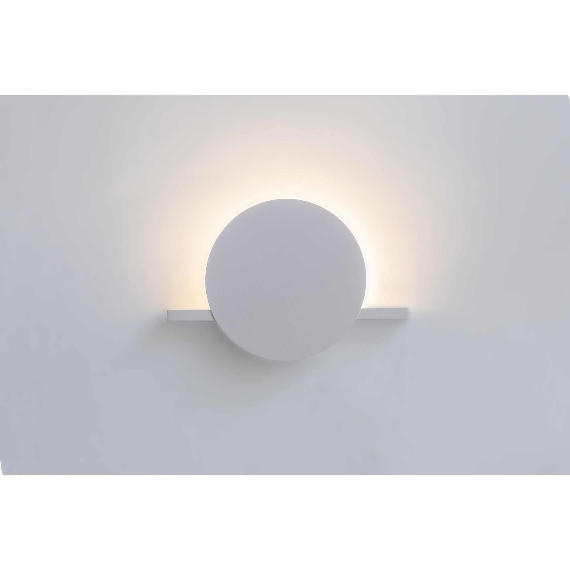 M7296 Eris 1 Light Wall Lamp 8W LED White