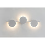 M7300 Eris 3 Light Wall Lamp 24W LED White