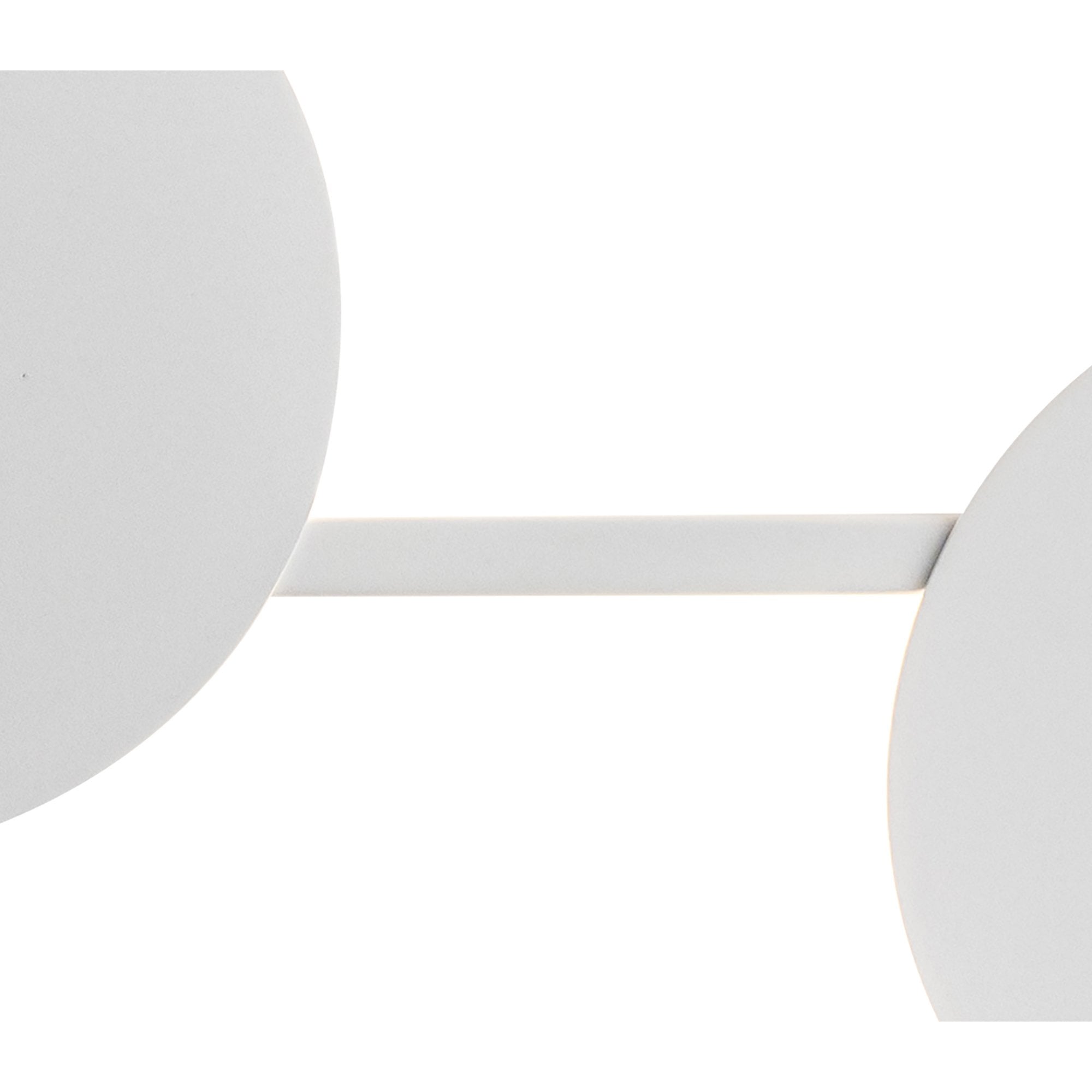 M7300 Eris 3 Light Wall Lamp 24W LED White (S)