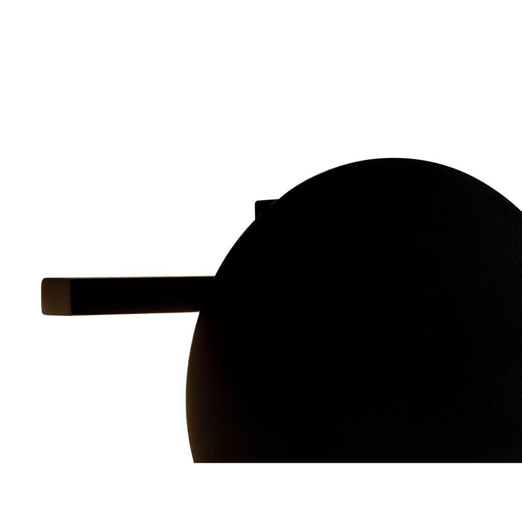 M7299 Eris 2 Light Wall Lamp 16W LED Black