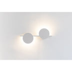 M7298 Eris 2 Light Wall Lamp 16W LED White