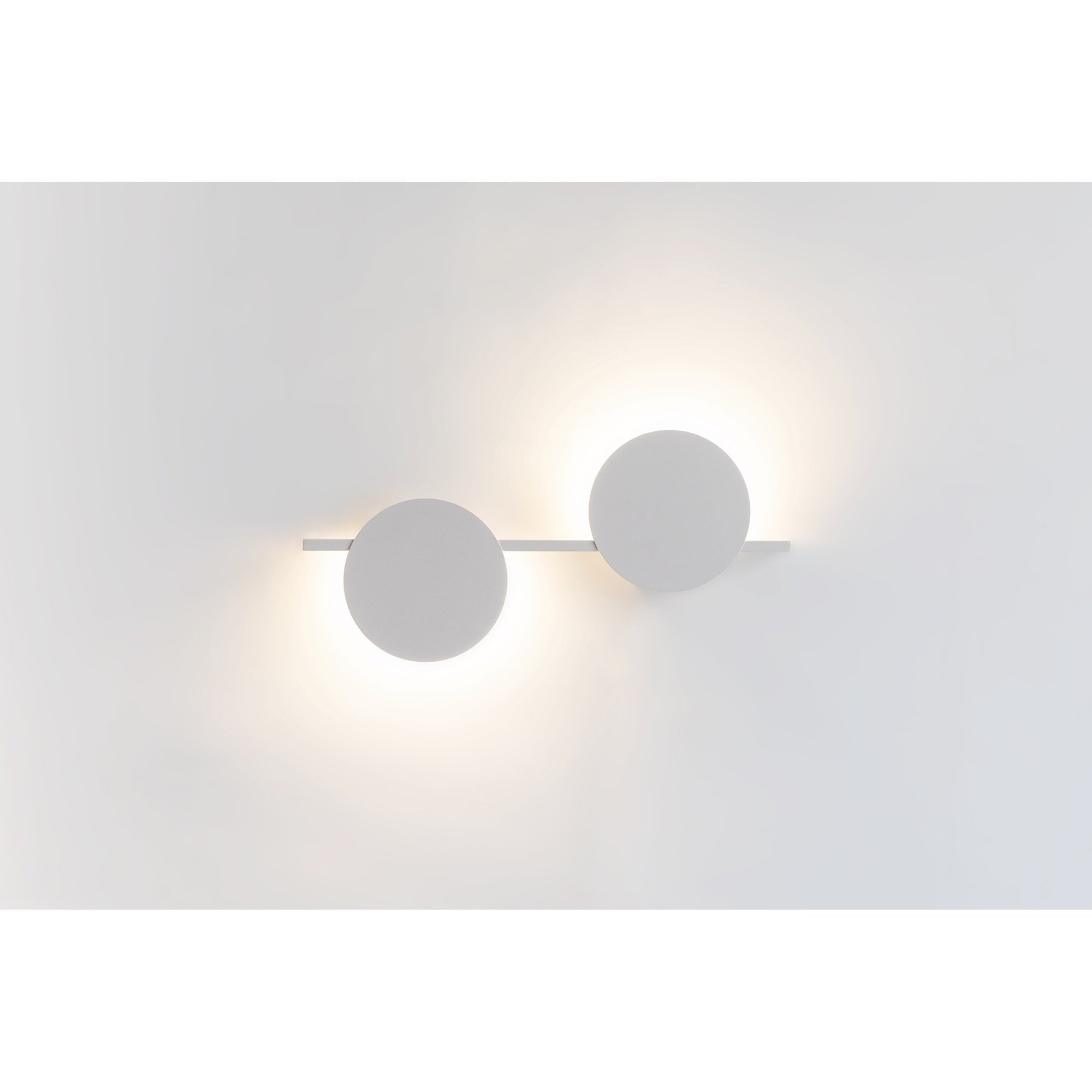 M7298 Eris 2 Light Wall Lamp 16W LED White