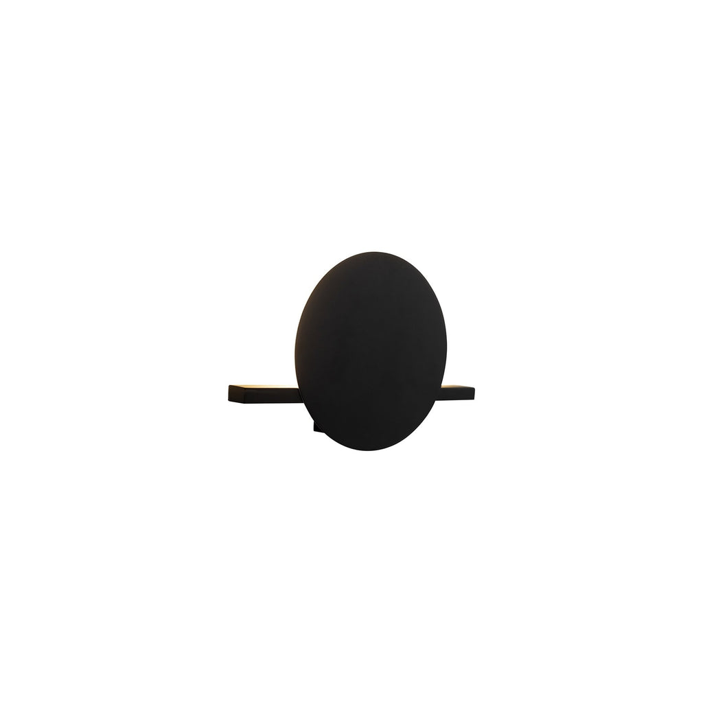M7297 Eris 1 Light Wall Lamp 8W LED Black