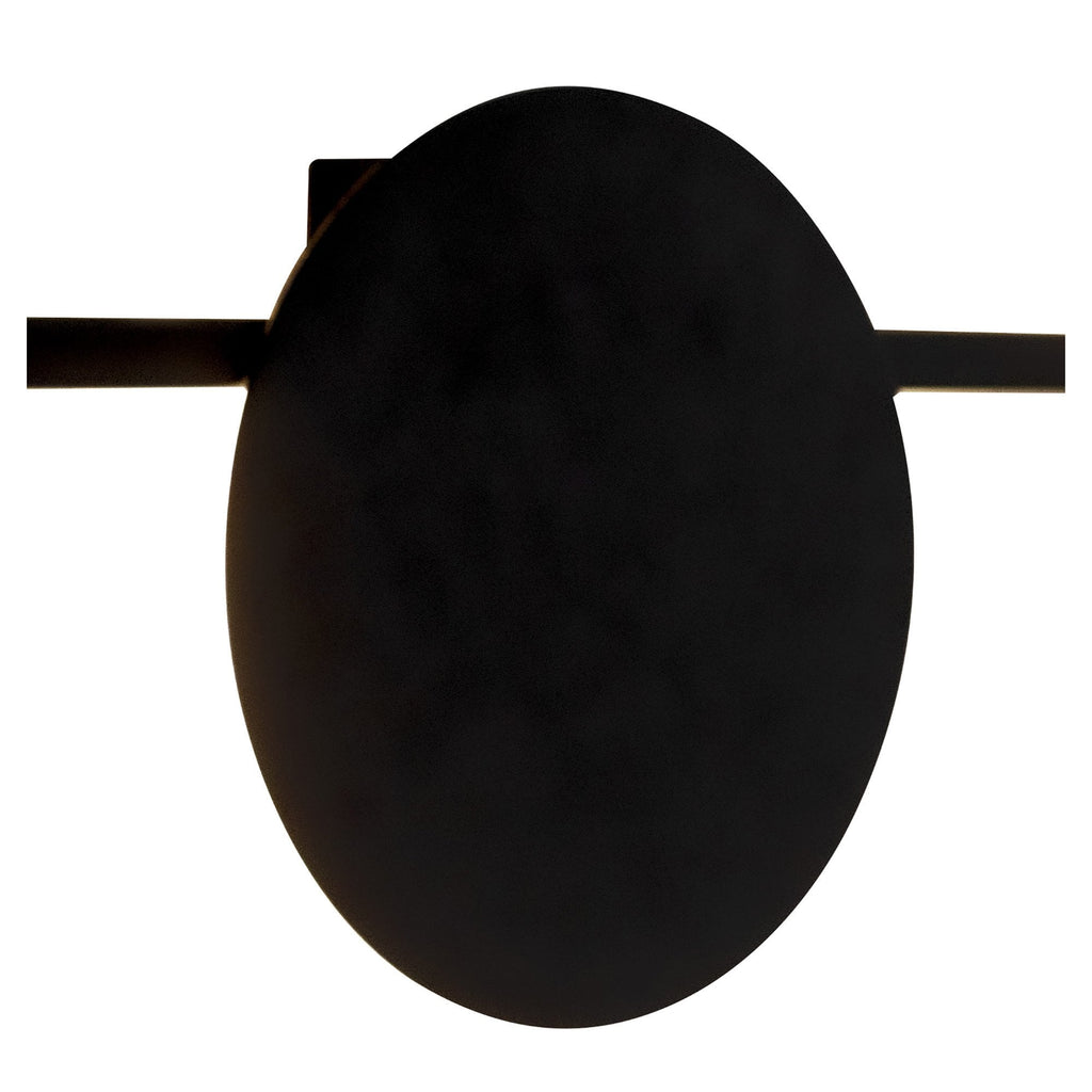 M7301 Eris 3 Light Wall Lamp 24W LED Black