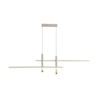 M7982 Esparta Linear Pendant 50W LED White / Gold