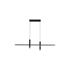 M7981 Esparta Linear Pendant 30W LED Black / Gold