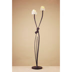 M2726 Estilo Floor Lamp 2 Light E14 Brown/Black Oxide