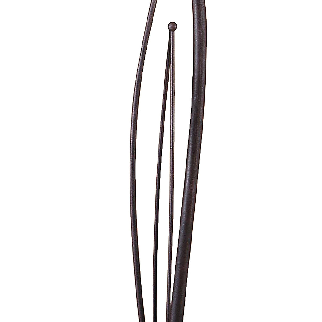 M2726 Estilo Floor Lamp 2 Light E14 Brown/Black Oxide