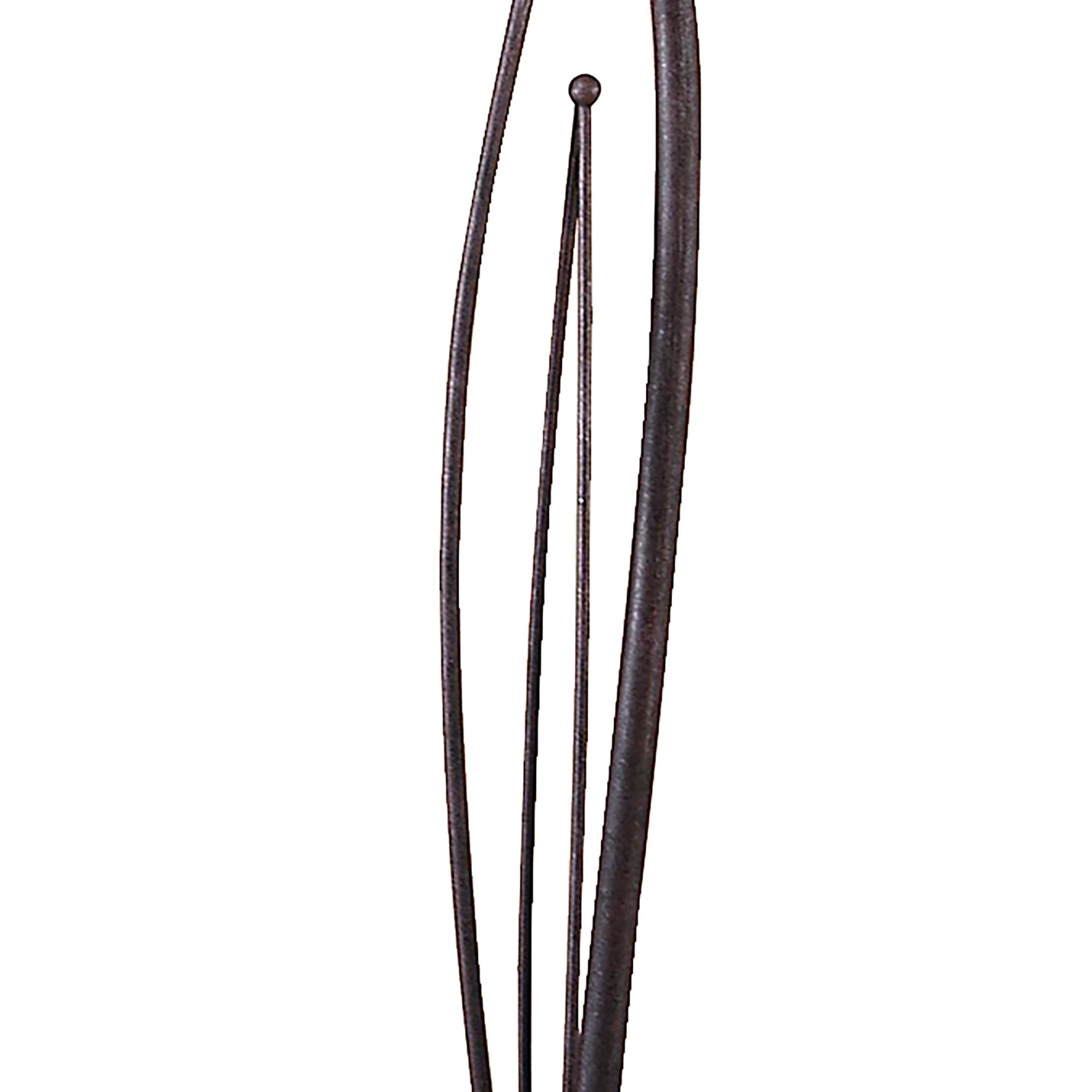 M2726 Estilo Floor Lamp 2 Light E14 Brown/Black Oxide