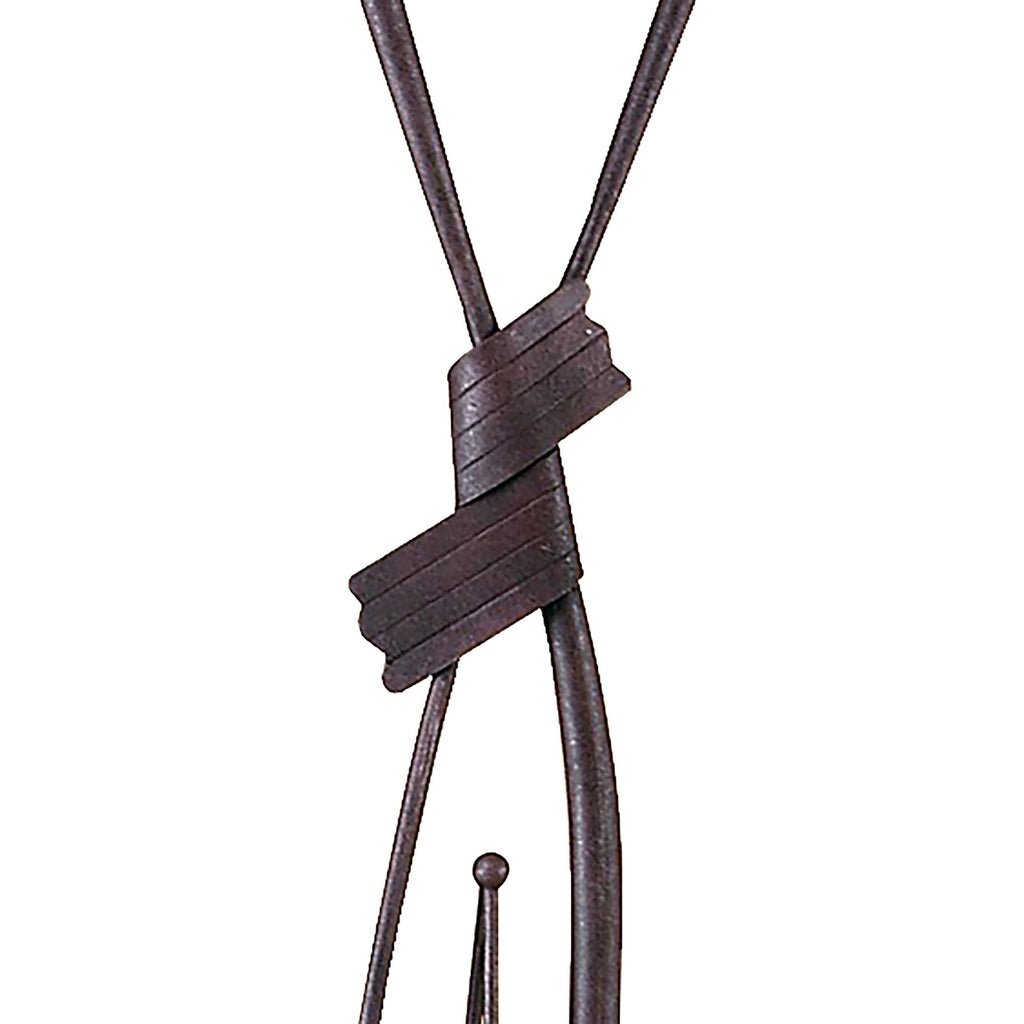 M2726 Estilo Floor Lamp 2 Light E14 Brown/Black Oxide