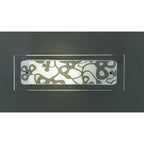 M8499/1 Euphoria Wall Lamp 1 Light Small Bar Polished Chrome/Opal White Glass