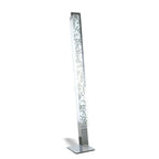 M8501/1 Euphoria Floor Lamp 2 Light T5 Polished Chrome/Opal White Glass