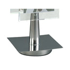 M0511 Euphoria Table Lamp 1 Light E27 Polished Chrome/Opal White Glass