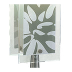 M0511 Euphoria Table Lamp 1 Light E27 Polished Chrome/Opal White Glass