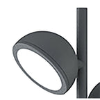 M6743 Everest Outdoor Tall Post 2 Light Anthracite