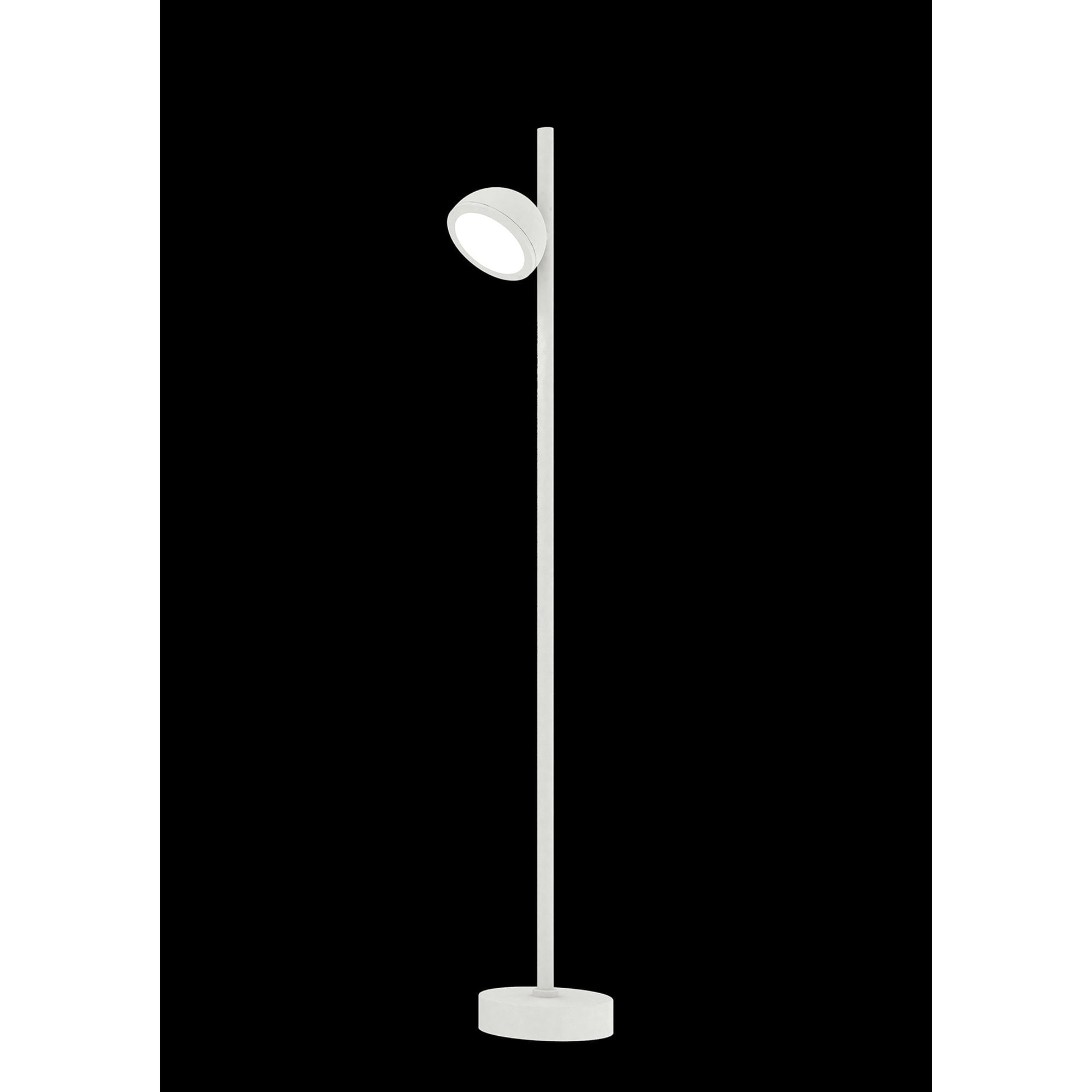 M6746 Everest Outdoor Tall Post 1 Light White