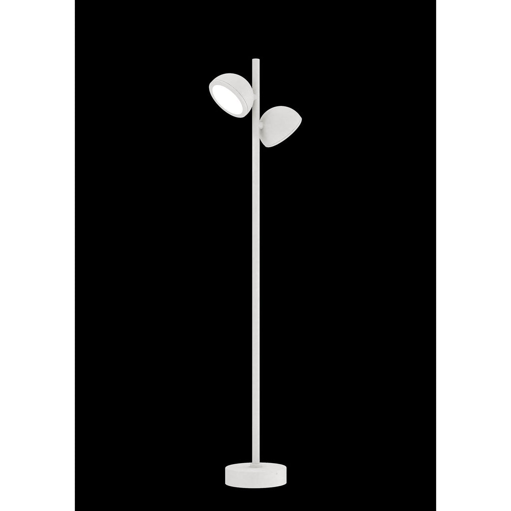 M6742 Everest Outdoor Tall Post 2 Light White