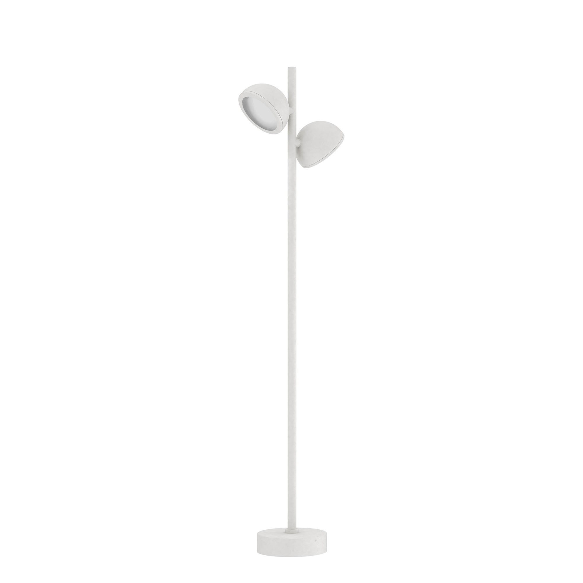 M6742 Everest Outdoor Tall Post 2 Light White