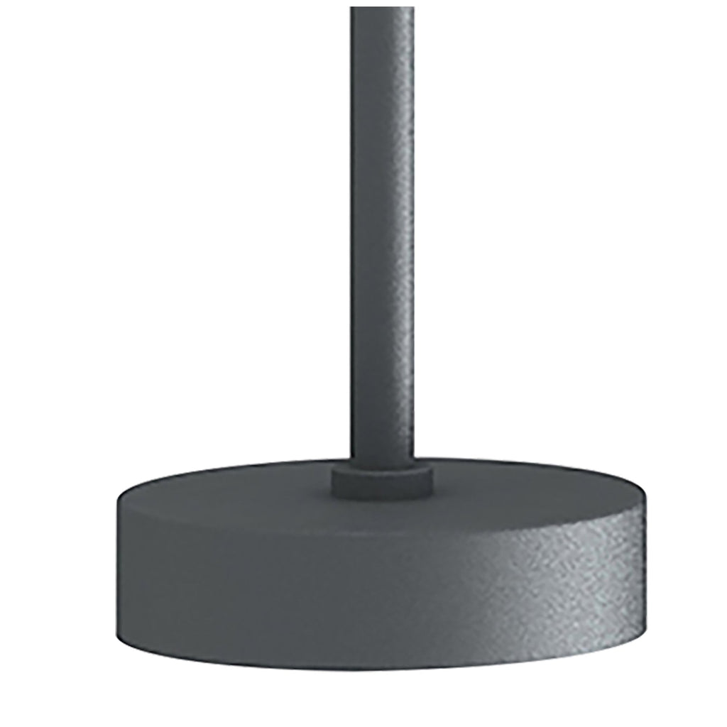 M6745 Everest Outdoor Short Post 1 Light Anthracite