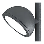 M6745 Everest Outdoor Short Post 1 Light Anthracite