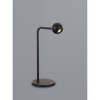 M7510 Eyes 38.5cm Table Lamp 6W LED Sand Black