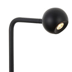 M7510 Eyes 38.5cm Table Lamp 6W LED Sand Black