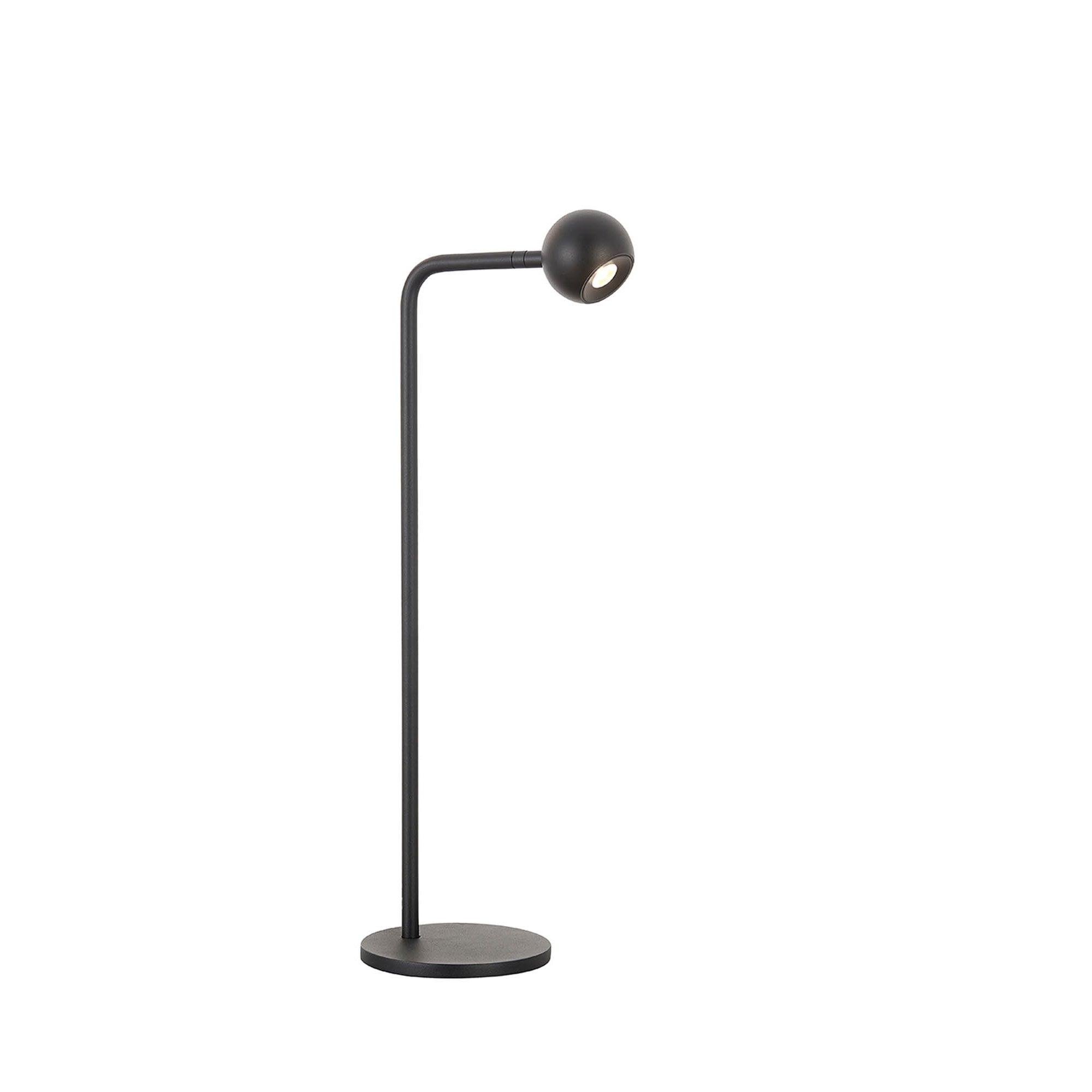 M7511 Eyes 55.5cm Table Lamp 6W LED Sand Black