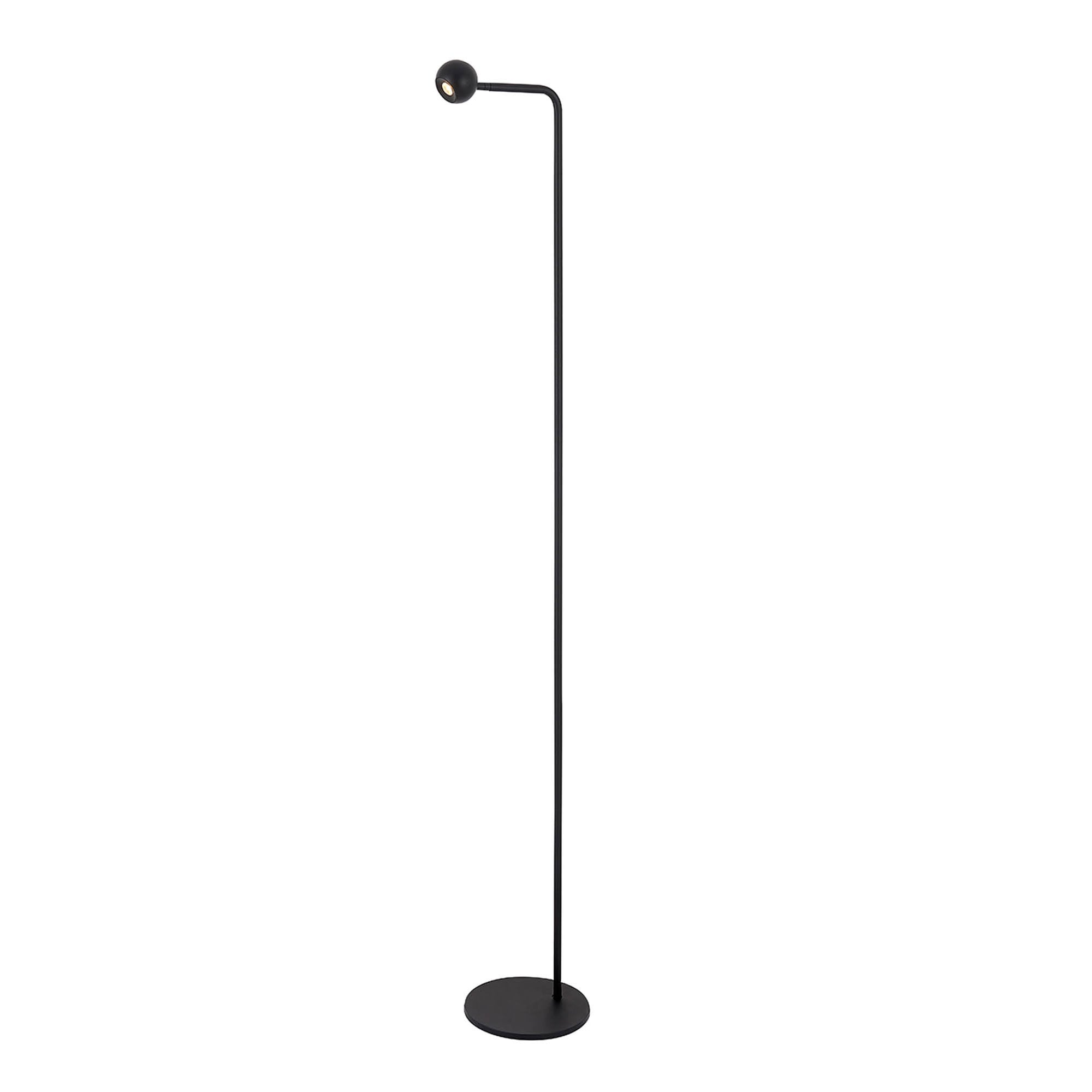 M7512 Eyes 125.5cm Floor Lamp 6W LED Sand Black
