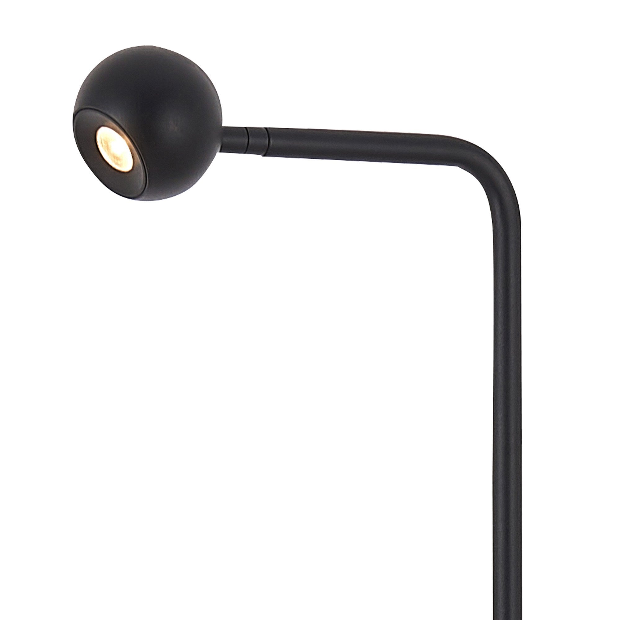 M7512 Eyes 125.5cm Floor Lamp 6W LED Sand Black