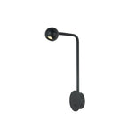 M7514 Eyes Wall Lamp Switched 6W LED Sand Black