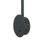 M7514 Eyes Wall Lamp Switched 6W LED Sand Black