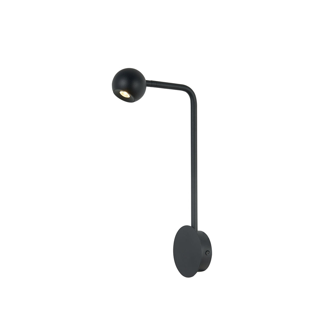 M7513 Eyes Wall Lamp 6W LED Sand Black