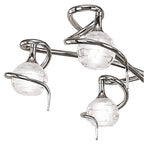 M0079 Dali Telescopic Pendant Convertible To Semi Flush 6 Light G9 Polished Chrome (S)