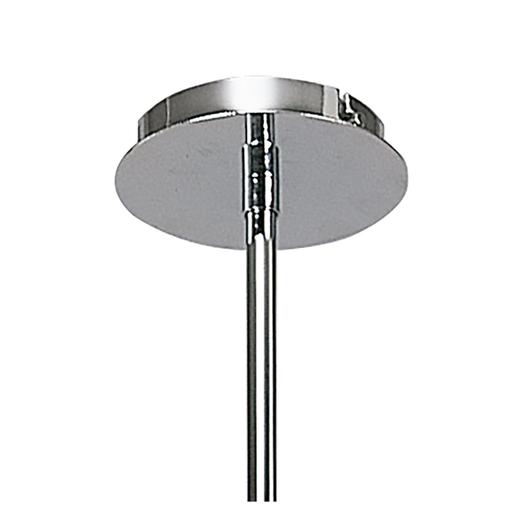 M0080 Dali Telescopic Pendant Convertible To Semi Flush 4 Light G9 Polished Chrome