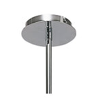 M0080 Dali Telescopic Pendant Convertible To Semi Flush 4 Light G9 Polished Chrome