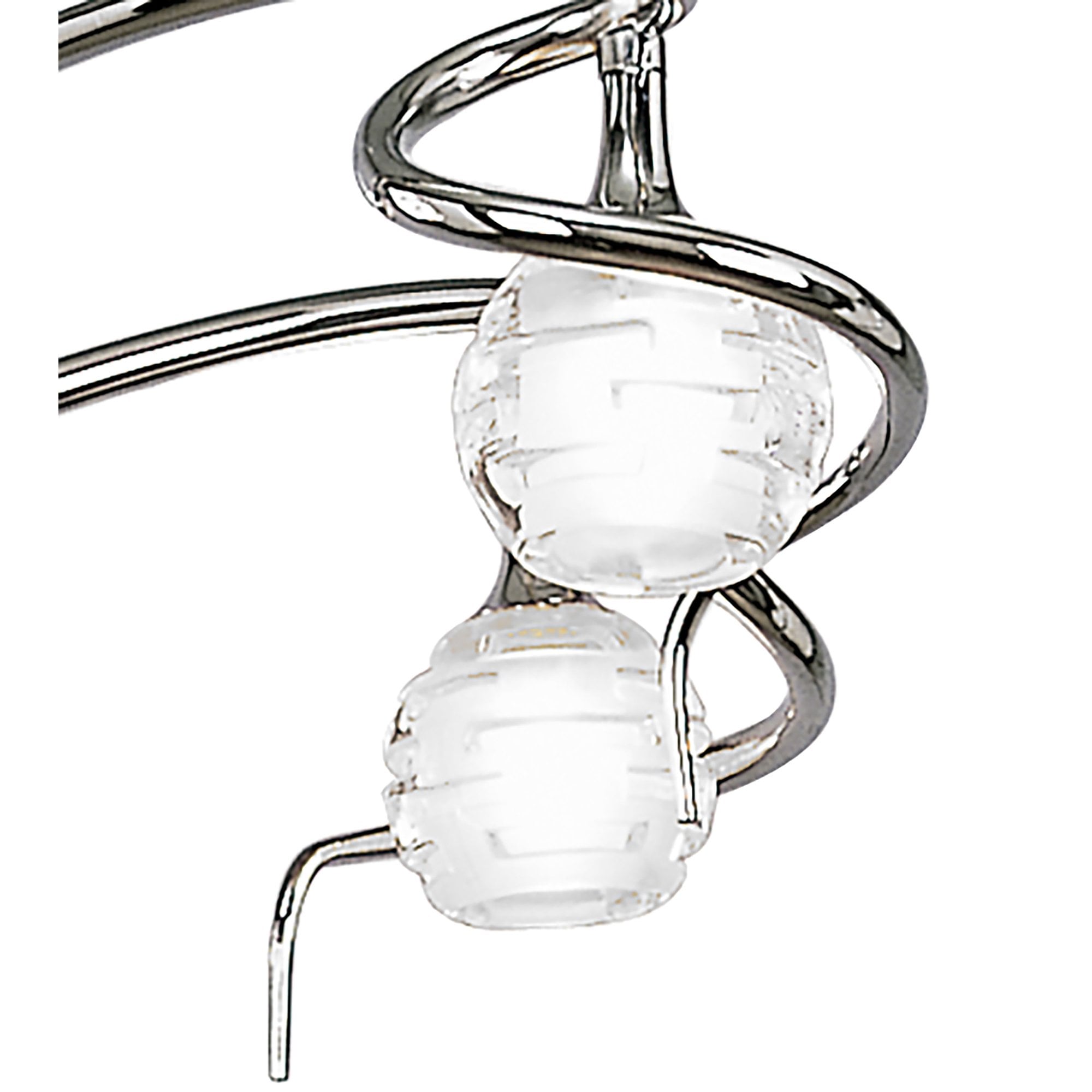 M0080 Dali Telescopic Pendant Convertible To Semi Flush 4 Light G9 Polished Chrome