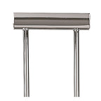 M0081 Dali Telescopic Pendant Line 5 Light G9 Polished Chrome