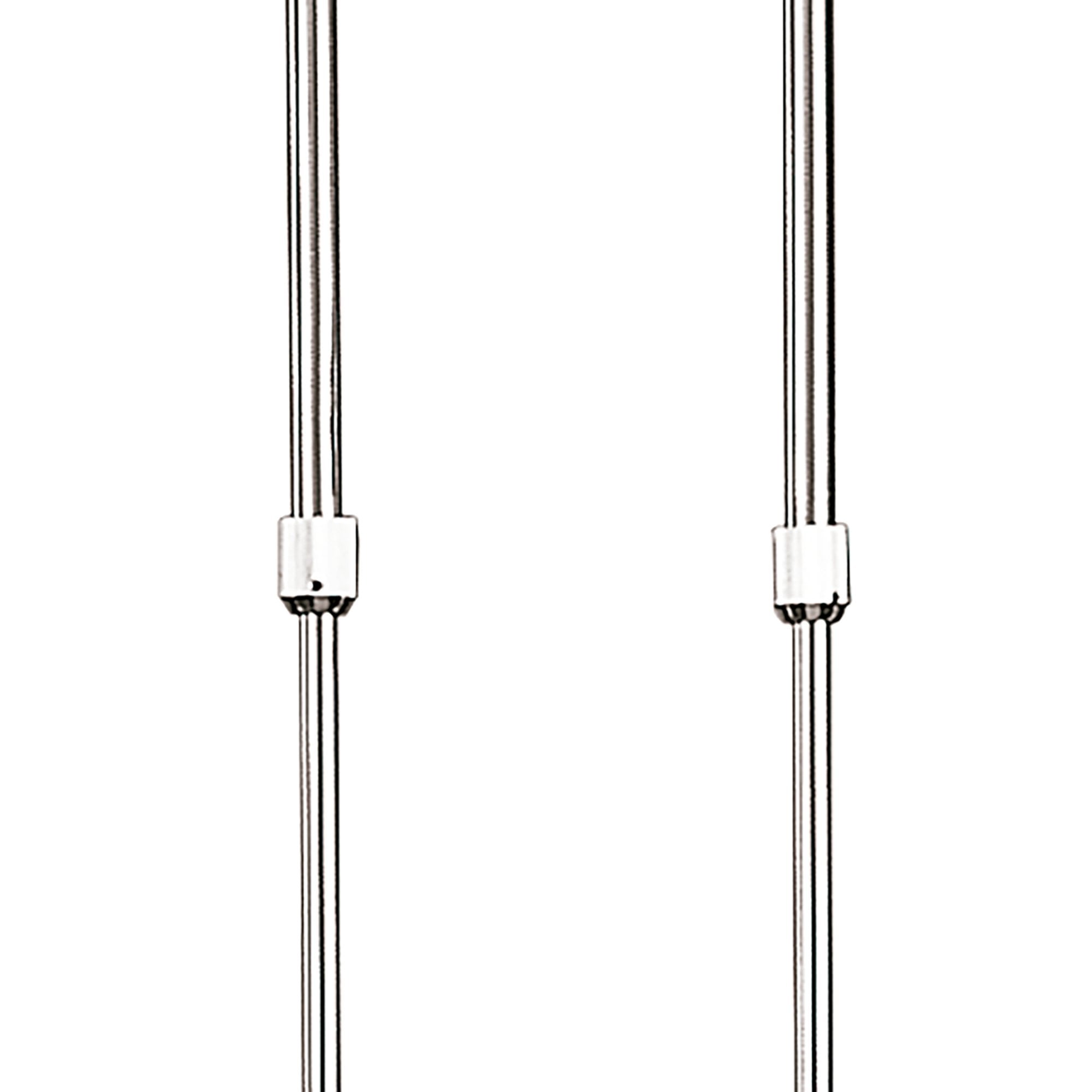 M0081 Dali Telescopic Pendant Line 5 Light G9 Polished Chrome